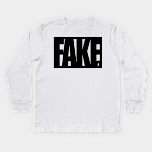 FAKE Kids Long Sleeve T-Shirt